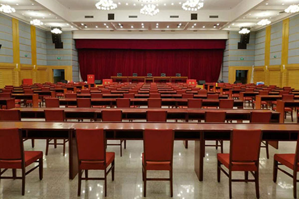 Lecture hall sound system plan