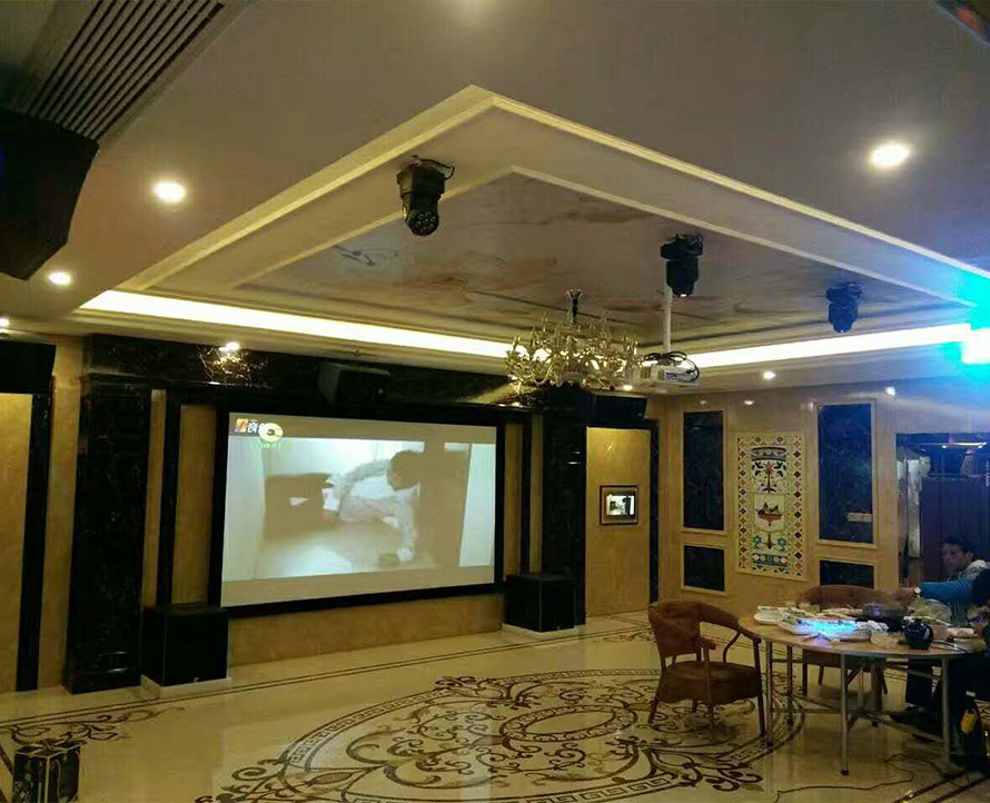 Dongshi Town 7.1-channel audio-visual room audio system project