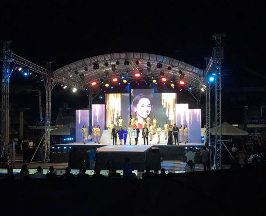 Beilarly  Goes to the World --- Stage Performance Sound Project of Philippine Beauty Pageant