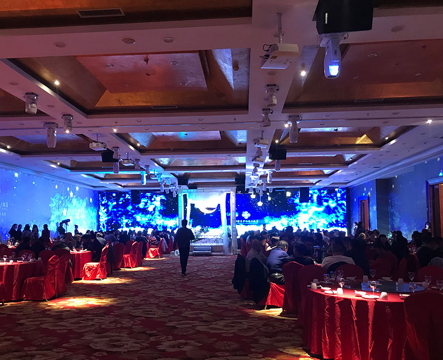 Dongsheng Hongfu Hotel banquet hall stage sound engineering