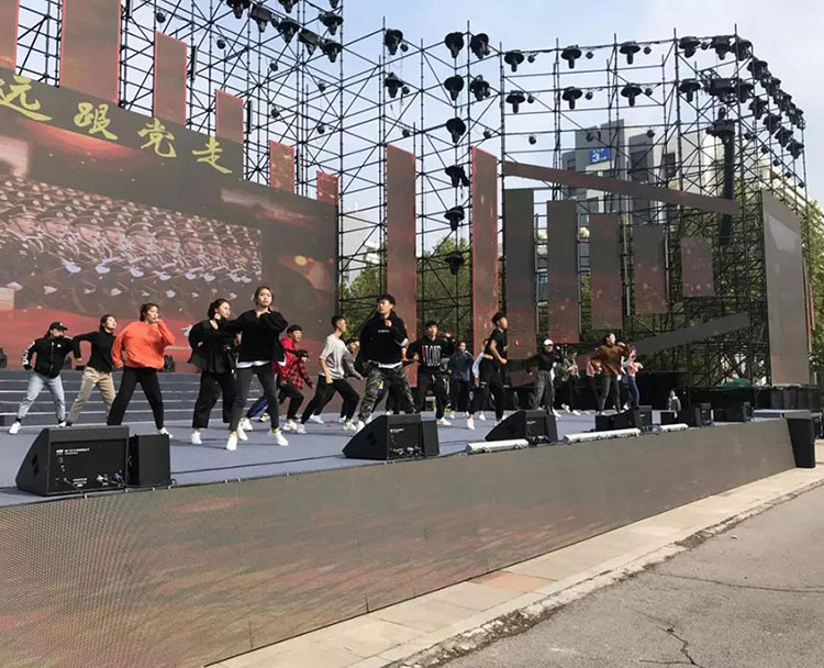 Stage sound engineering of the most beautiful singing contest on the campus of Shandong University