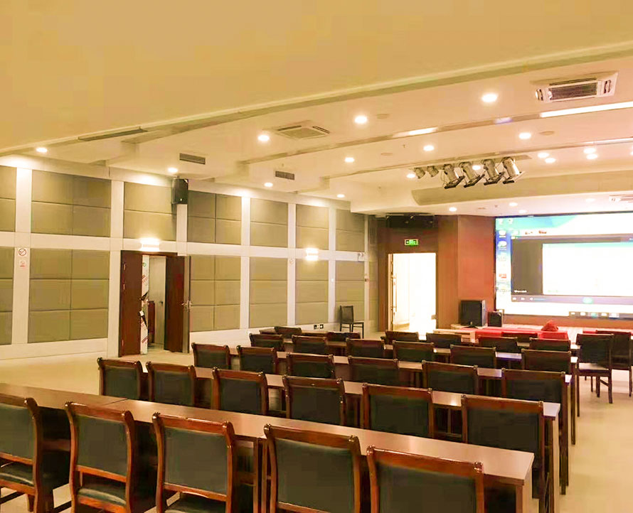 Sound system of multi-purpose lecture hall of Zhejiang Unicom