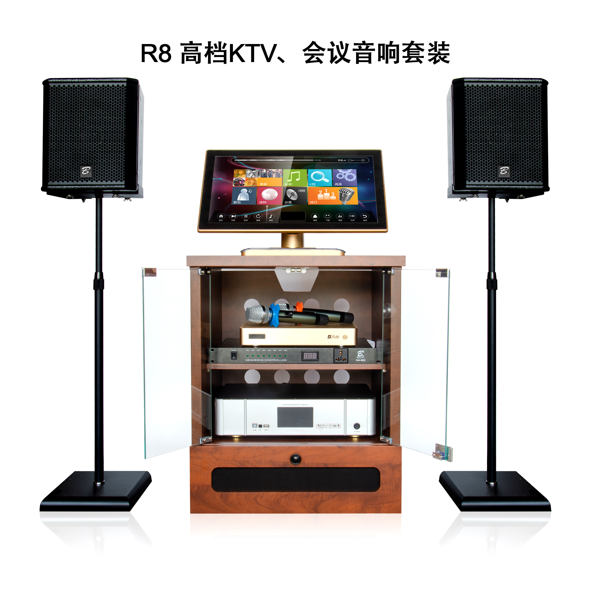R8 KTV professional audio set